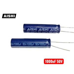 (10PCS) ASHI BRAND 1000uF 50v CAPACITOR SIZE 10×40