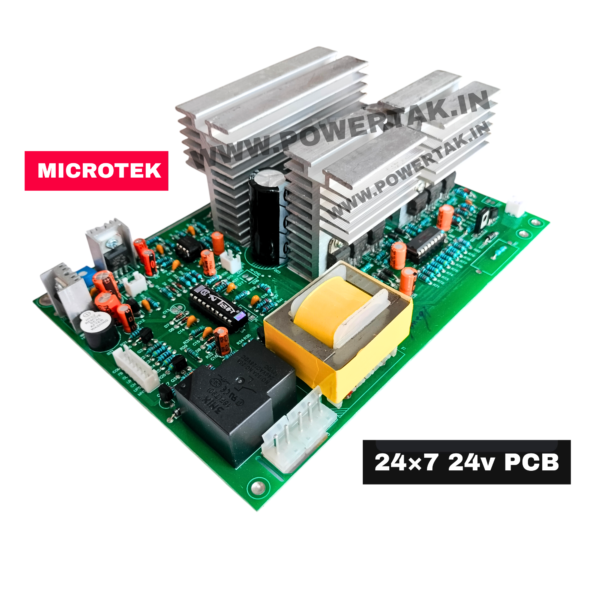 24v MICROTEK 1700va SINE WAVE INVERTER 24×7 MODEL NEW COPY PCB