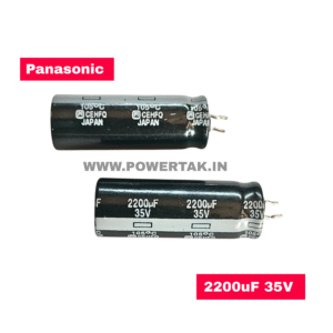 Panasonic JAPAN BRAND BEST QUALITY 2200uF35v ELECTROLYTIC CAPACITOR PACK OF 10PCS