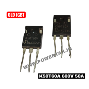 K50T60A OLD TESTED 600V 50A IGBT PACK OF 2PCS