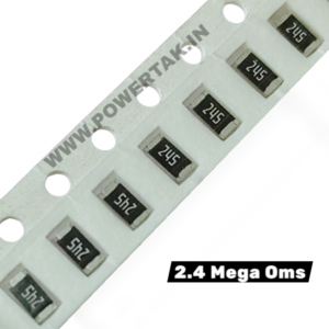 2.4 Mega OMS SMD REGESTANCE SIZE 1206 CODE 245 PACK OF 100PCS