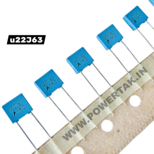 u22J63 POLYESTER FILM CAPACITOR PACK OF 50P