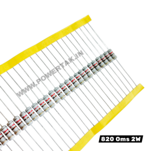 820 Oms 2W DIP RESISTOR PACK OF 50PCS
