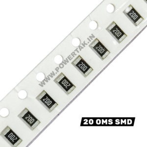 20 Oms SMD REGESTANCE SIZE 1206 CODE 200 PACK OF 100PCS