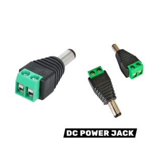 DC POWER JACK MALE CONNECTOR WITH 2 PIN SCREW TERMINAL PACK OF 10PCS
