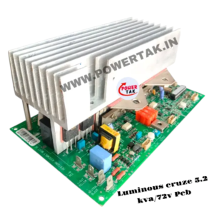 LUMINOUS CRUZE 72v 5.2Kva OLD REFURBISHED TESTED PCB