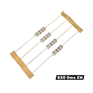 820 Oms 2W DIP RESISTANCE PACK OF 50PCS