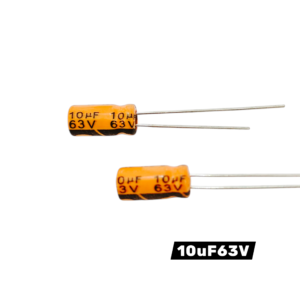 10Uf63v ELECTROLYTE CAPACITOR SIZE 5*11 PACK OF 50PCS