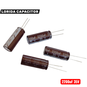 2200uF 35V LORIDA CAPACITOR SIZE 13*35 PACK OF 10 PCS