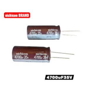 nichicon BRAND 4700uF 35v HEAVY CAPACITOR PACK OF 10PCS