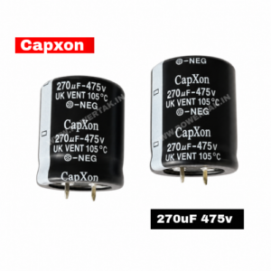270uF 475v CapXon ORIGINAL ELECTROLYTIC CAPACITOR PACK OF 5P
