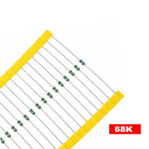 TEKOHM 68K DIP REGESTANCE 1/8W PACK OF 100PCS
