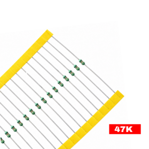 TEKOHM 47K DIP REGESTANCE 1/8W PACK OF 100PCS